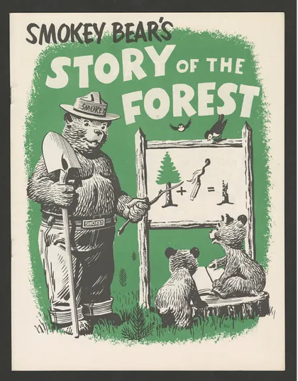 Libro: Historia del bosque del oso Smokey