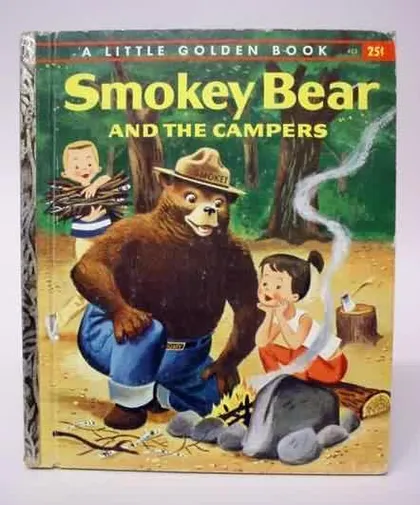 Libro "El oso Smokey y los campistas"