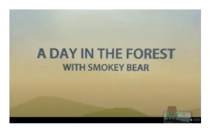 Video Educativo - Un día en el bosque con el oso Smokey