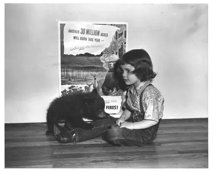 Judy Bell y el oso cachorro
